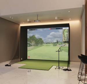 Diseño de reducción de ruido Sistema de recinto de simulador de golf doméstico interior para campo de prácticas - Product Image 2