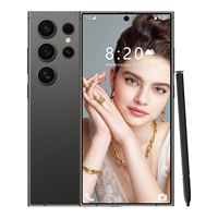 Smartphone Original 5G LTE/CDMA S24 Ultra, 16GB+1TB, Pantalla HD OLED de 120Hz, Cámara de 108MP, Doble SIM, Compatible con Francés, Snapdragon 800