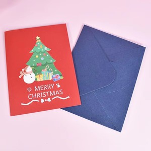 Cartes de Noël Joyeuses Noël, Cartes Pop-Up Arbre de Noël Hiver, Autocollants de Décoration de Noël, Cartes de Vœux Nouvel An Découpées au Laser - Product Image 5