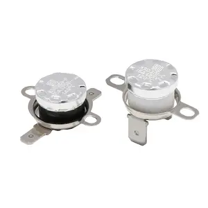 KSD301 Thermostat Snap Disc Interrupteur de température pour four à micro-ondes Cafetière Fumeur Pieds pliés