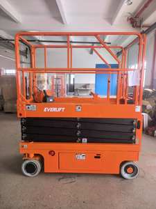 Plataforma Elevadora de Tijera con Control Remoto Inteligente, Altura de Trabajo de 14 m, Nivelación Automática, Mantenimiento de Estanterías de Almacén - Product Image 6