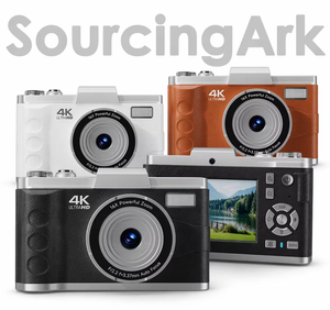 กล้องถ่ายรูป Sourcingark Shake 4K CMOS Retro Thrift รุ่นวินเทจยุค 2000 ขนาด 3 นิ้ว พร้อมไฟแฟลช LED ความละเอียด 64MP ซูม 16 เท่า รุ่น M11 - Product Image 1