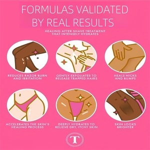 Huile corporelle après-rasage pour femme, marque privée, hydrate et illumine instantanément la peau sèche et irritée, sérum huileux après-rasage - Product Image 6