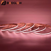 Bandes LED COB RGBCW anti-corrosion, éclairage LED, bande LED 12 mm PCB 24 V 21 W/M, découpe 8,33 cm, décoration