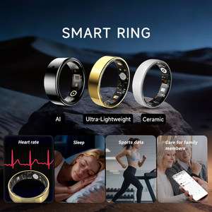 OEM สมาร์ทวอทช์วิเคราะห์อารมณ์ด้วย AI วัดอัตราการเต้นของหัวใจ ตรวจจับการนอนหลับ รองรับกีฬา 128 ประเภท วัดค่า HRV ตัวเรือนเหล็ก ฟิตเนสแทรคเกอร์ ควบคุมด้วยท่าทาง รองรับแอป CO - Product Image 5