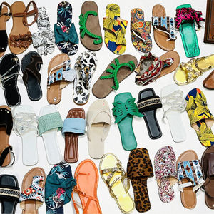 Pantuflas Cómodas de PU Suave para Mujer, para Verano, Primavera y Otoño, Estilo Casual para Regiones Tropicales en África, con Plantilla de PVC - Product Image 3