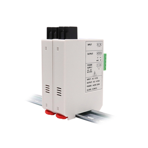 Transmetteur de courant et de tension CA, isolateur de signal, sortie 4-20mA 0-10V, montage sur rail DIN pour l'automatisation industrielle - Product Image 1