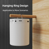 Lampe tactile LED rechargeable DC avec logo personnalisé, haut-parleur sans fil, design minimaliste en ABS, portable