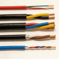 Huaqi Marken-Großhandel 450V 750V AWG STRA Gummi 2,5mm 3-adriges Tauchpumpenkabel Elektrisches Kabel Stromkabel