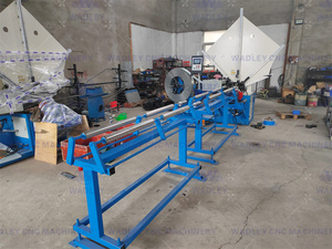 European Standard Rectangular Spiral Duct Forming Machine with Hydraulic & Motorized Drive for HVAC and Industrial Ventilation - Product Image 3