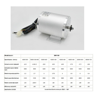 Moteur électrique 2000W 60V avec contrôleur BLDC, pour vélo, vtt, e-scooter, Kit de Conversion pour bicyclette, BM1109