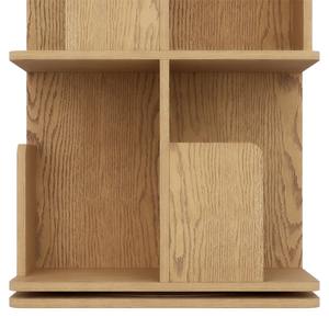 ขายส่ง 360 °   ชั้นวางหนังสือหมุนได้ 2 ชั้น ขนาดเล็ก สำหรับพื้นที่จำกัด - Product Image 5