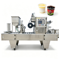 Machine de remplissage et de scellage automatique de yaourt et de café Jiacheng 2026 – Grande Vente |   Équipement d'emballage pour gobelets de boissons liquides