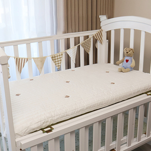 <span class=keywords><strong>Couverture</strong></span> de <span class=keywords><strong>lit</strong></span> en coton biologique SeaMind avec impression en silicone de dessins animés <span class=keywords><strong>pour</strong></span> nouveau-nés, drap de <span class=keywords><strong>lit</strong></span> <span class=keywords><strong>pour</strong></span> <span class=keywords><strong>maternelle</strong></span>, cadeau <span class=keywords><strong>pour</strong></span> bébé, modèle SMCS7011 - Product Image 2