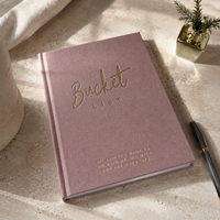 Journal de bien-être, couverture rigide en tissu, planificateur d'autosoins, carnet de buts quotidiens pour la santé