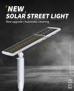 Super helle All-in-One-Solar-LED-Straßen laterne mit selbst reinigendem Aluminiumgehäuse-Netzteil über Batterie IP65 Nennleistung - Product Image 6