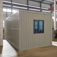 Maison pliante prête à vivre de 20 pieds Maison modulaire avec cuisine et chambre à coucher Maison en conteneur