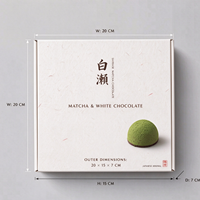 Boîte d'expédition carrée en carton ondulé gaufré personnalisée pour l'emballage alimentaire sûr des bonbons