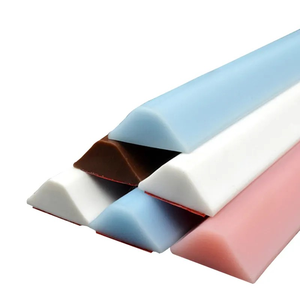 QING LONG Guarnizione <span class=keywords><strong>per</strong></span> <span class=keywords><strong>Soglia</strong></span> Doccia Pieghevole in Silicone, Antivento, Impermeabile, Insonorizzante, Dimensioni Personalizzabili, Design Moderno - Product Image 1