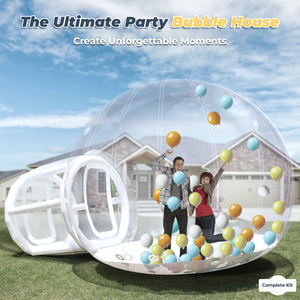 Casa de burbujas inflable de 10 pies/3m, globo transparente de PVC, globo de burbujas inflable, tienda de campaña, casa inflable de rebote de burbujas - Product Image 2