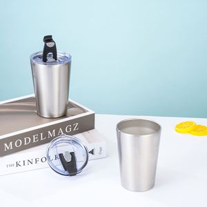 16oz Stainless Steel Snowball Tumbler Vacuum <b>Insulated</b> Beer Coffee Travel Car <b>Cup</b> Leak Proof Wholesale OEM Custom Logo - Product Image 2