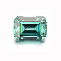 Starsgem adım kesim takı taş zümrüt kesim 4*6-10*12mm yüksek kalite renk Moissanite