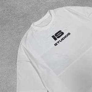 חולצות טי רופפות וגדולות במיוחד בעיצוב כבד בהתאמה אישית של RuiFei, חולצות טי קצרות עם הדפס גרפי לגברים, 100% כותנה איכותית - Product Image 2