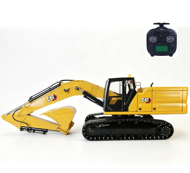 1;14 Scale CAT336 Hydraulic Excavator Remote Control Model, High-end Model