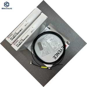 Capteur à fibre optique à faisceau traversant haute puissance FU-67TZ avec câble fixe de 5 m pour la détection en automatisation industrielle - Product Image 1