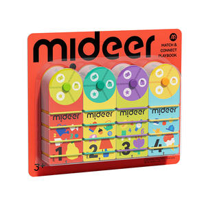 Cartes de puzzle logiques Mideer Mind Winding Card MD1571 pour l'éducation précoce des enfants de 3 ans et plus, développement cognitif, interaction parent-enfant - Product Image 4