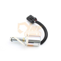 Vanne solénoïde d'arrêt 12V 6690563 7136559 6681512 pour pièces de chargeuse Bobcat S70 S100 S130 S150 S160 S175 S185 S205 S220 S250
