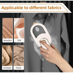 Plancha Eléctrica Portátil Mini con Salida de Vapor Continua, Suela de Acero Inoxidable, Anti-Quemaduras en Seco, para Uso Doméstico y al Aire Libre - Product Image 5