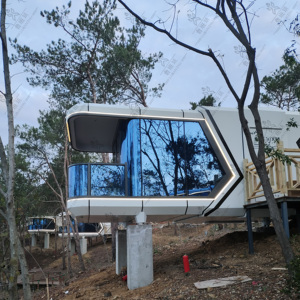 Hotel Móvil de Alta Gama <span class=keywords><strong>en</strong></span> Contenedor / <span class=keywords><strong>Casa</strong></span> Cápsula Futurista Prefabricada para Autocaravana / <span class=keywords><strong>Casa</strong></span> Prefabricada - Product Image 4