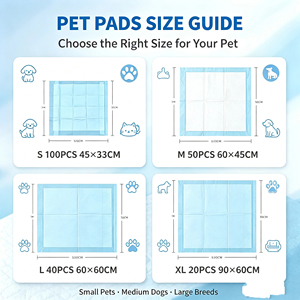 Tapis de propreté pour chien en coton biodégradable écologique, absorbant, multicouche, taille personnalisable, aide à l'apprentissage de la propreté - Product Image 2