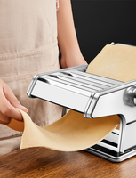 Machine à pâtes manuelle pour la maison, petite presse à nouilles multifonctionnelle, rouleau à pâte, outil pour faire des enveloppes de raviolis, des enveloppes de wontons