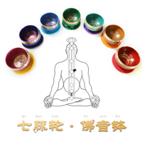 Thiền Yoga Tây Tạng Bằng Đồng Thau Trị Liệu Âm Thanh Chữa Bệnh 7 Luân Xa Đặt Bát Hát Nepal