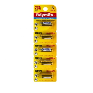 Raymax <span class=keywords><strong>12v</strong></span> alcalina di alta qualità 23A A23 1811A <span class=keywords><strong>27a</strong></span> <span class=keywords><strong>batteria</strong></span> a27 L828 <span class=keywords><strong>12v</strong></span> <span class=keywords><strong>batteria</strong></span> alcalina - Product Image 1