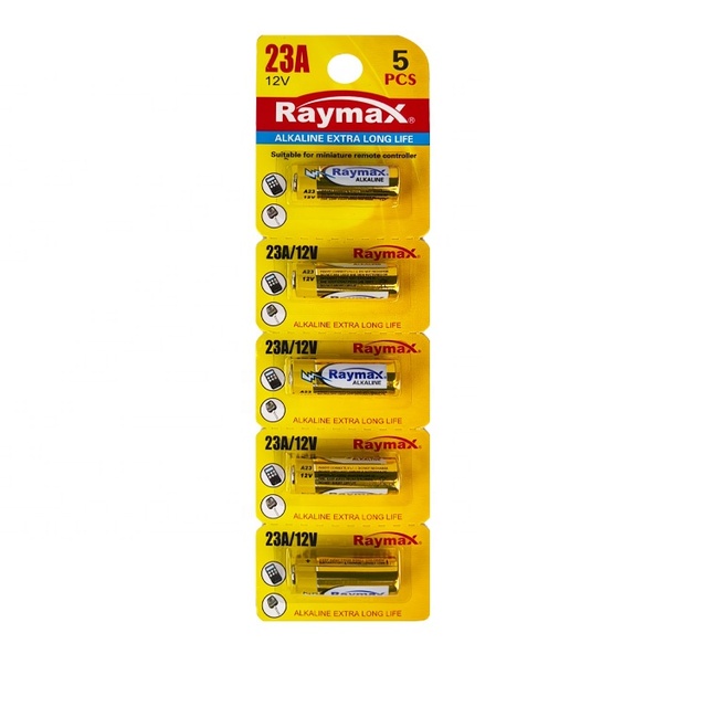 Raymax 12v Alkaline High Quality 23A A23 1811A 27a Battery A27 L828 12v Alkaline Battery