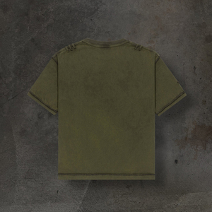 T-shirt vintage pour homme KingSen, logo personnalisé, respirant, manches courtes, coupe ample, 100% coton, col rond, impression numérique - Product Image 5