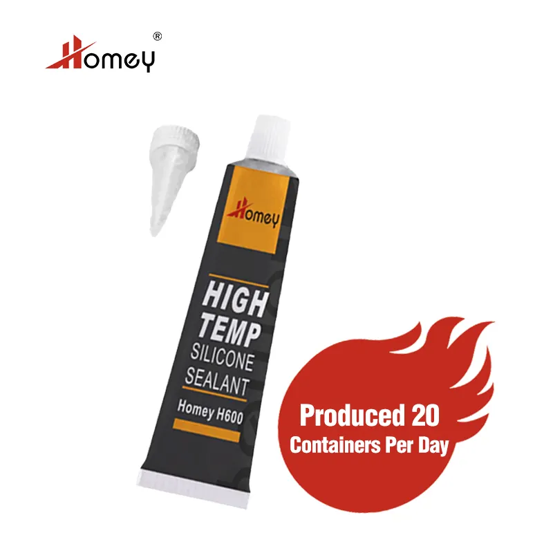 Homey H600 high-temp gasket marker neutral cure silicone sealant