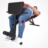 Banc de musculation portable et réglable pour la maison, chaise d'exercice multifonctionnelle, éco-durable, compacte, facile à déplacer, pour la remise en forme en intérieur