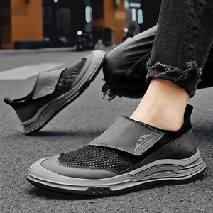 รองเท้าเดินแบบสวมรุ่นใหม่ประจำปี 2026 สำหรับฤดูใบไม้ผลิ น้ำหนักเบา ระบายอากาศได้ดี บุผ้าฝ้าย ซับแรงกระแทก กันลื่น เหมาะสำหรับเล่นกีฬา - Product Image 3