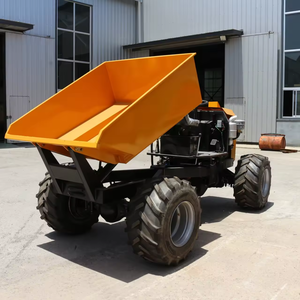 ZY100 1.0 tonnes Mini huile de palme Dumper Power Farm petit chargeur frontal hydraulique moteur Diesel certifié CE-pompe moteur roulement à engrenages - Product Image 2