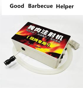 One Shot <span class=keywords><strong>Multi</strong></span>-Needle Barbecue Cuisse d'agneau d'agneau entier Marinade Saumure Goût haute pression <span class=keywords><strong>Seringue</strong></span> électrique pour viande rôtie - Product Image 3