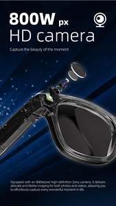 Produk Tren Kacamata Pintar AI Pengenal AI Interpretasi Simultan Waktu Nyata AI <span class=keywords><strong>Headset</strong></span> Kacamata - Product Image 6