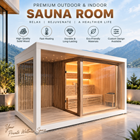 Sauna en bois sur mesure OEM, prend en charge la conception sur mesure pour les soins de santé et la réduction du stress en intérieur