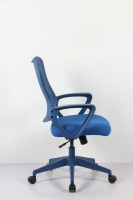 Chaise de bureau pivotante contemporaine Henglin HLC-5350FXA en maille de nylon avec mousse moulée et structure en acier pour bureau à domicile et atelier