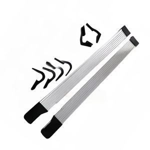 YBJ voiture accessoires ABS Nerf Bar Protection marchepieds <span class=keywords><strong>marchepied</strong></span> pour Toyota Land Cruiser FJ78 FJ76 FJ79 LC79 <span class=keywords><strong>marchepied</strong></span> latéral - Product Image 6