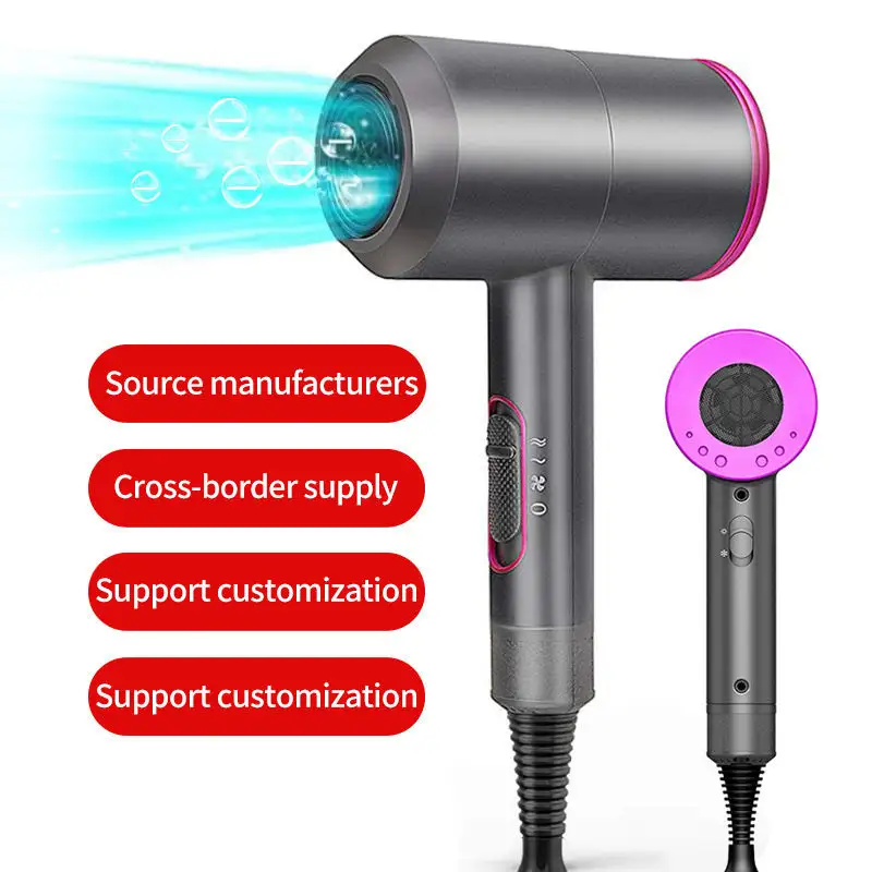 high-power hair dryer hair salon household negative ion silent hammer electric hair dryer