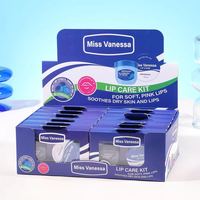 Set Perawatan Bibir Rasa Blueberry Miss Vanessa (Lip Balm + Masker Bibir)